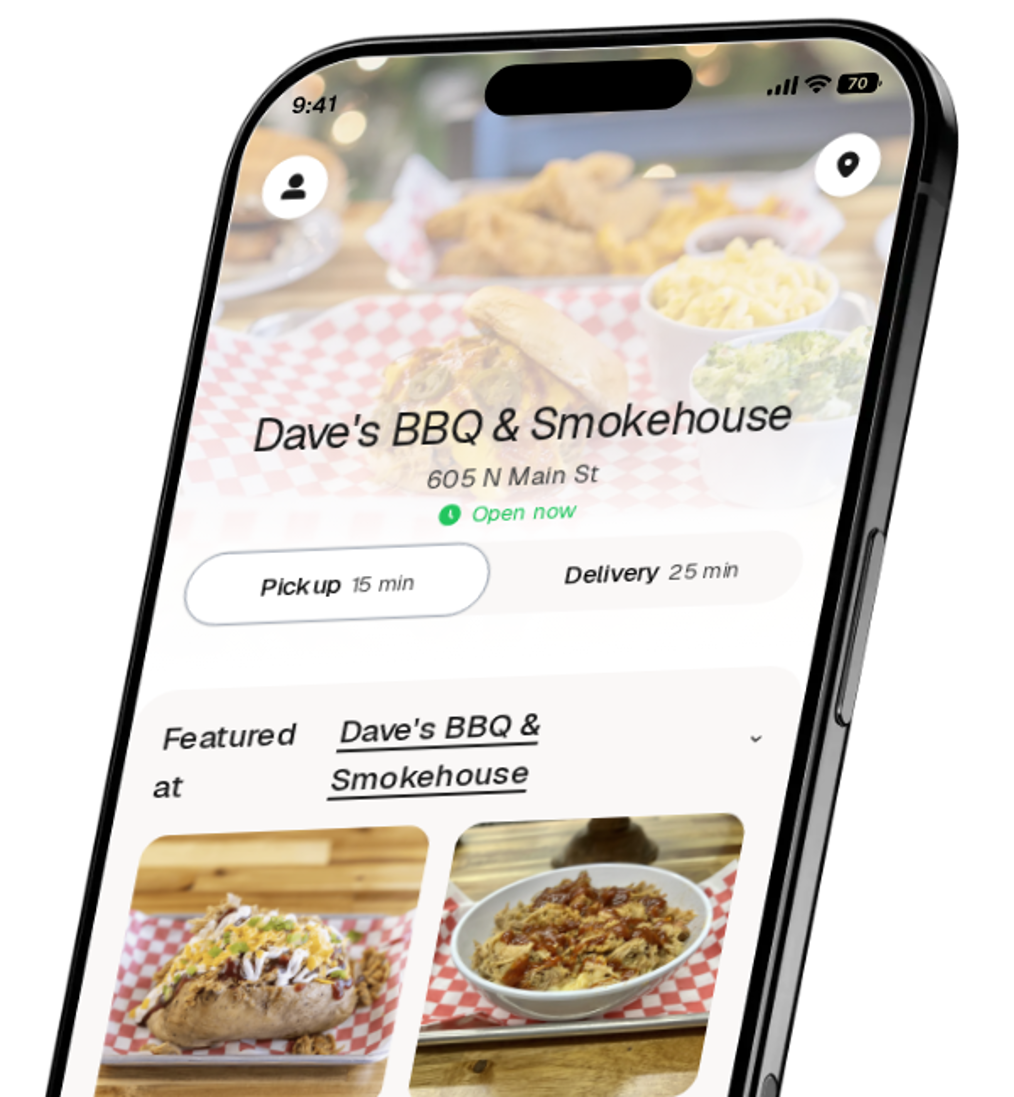 Dave's BBQ & Smokehouse app preview