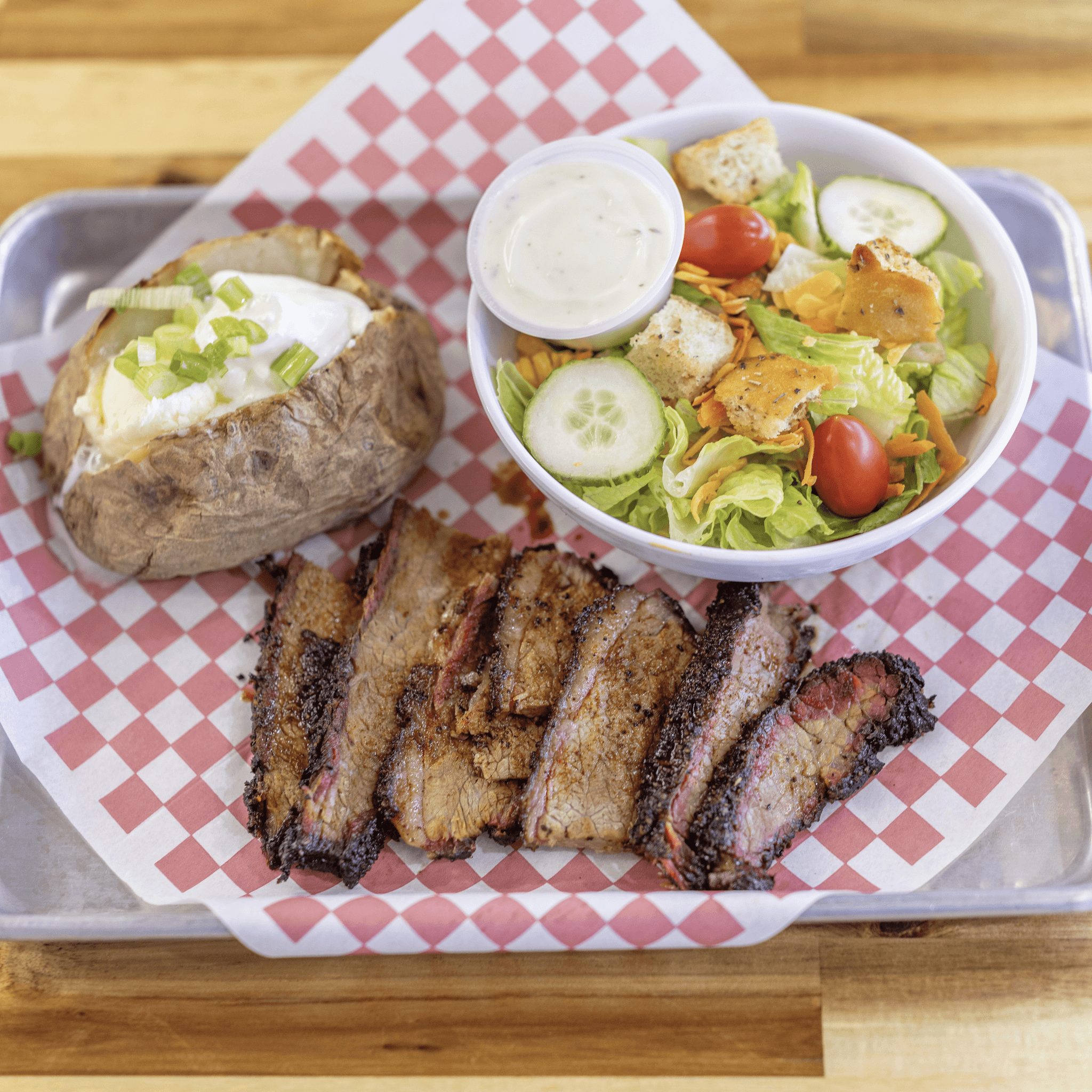 Brisket Dinner.