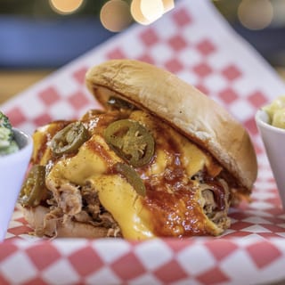 The Sloppy Pig Sandwich