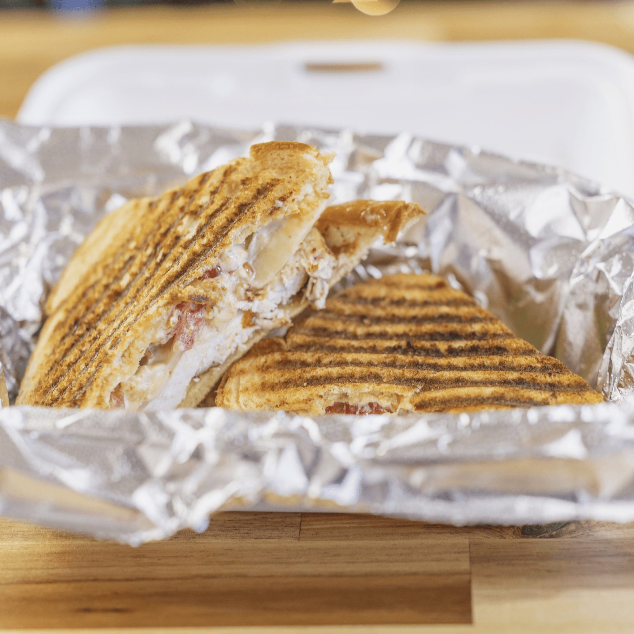 Smoked Chicken Panini.