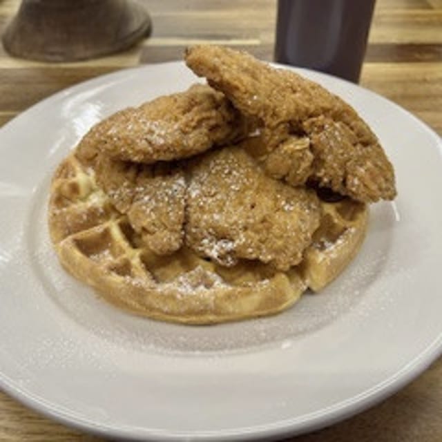 Chicken and Waffles.