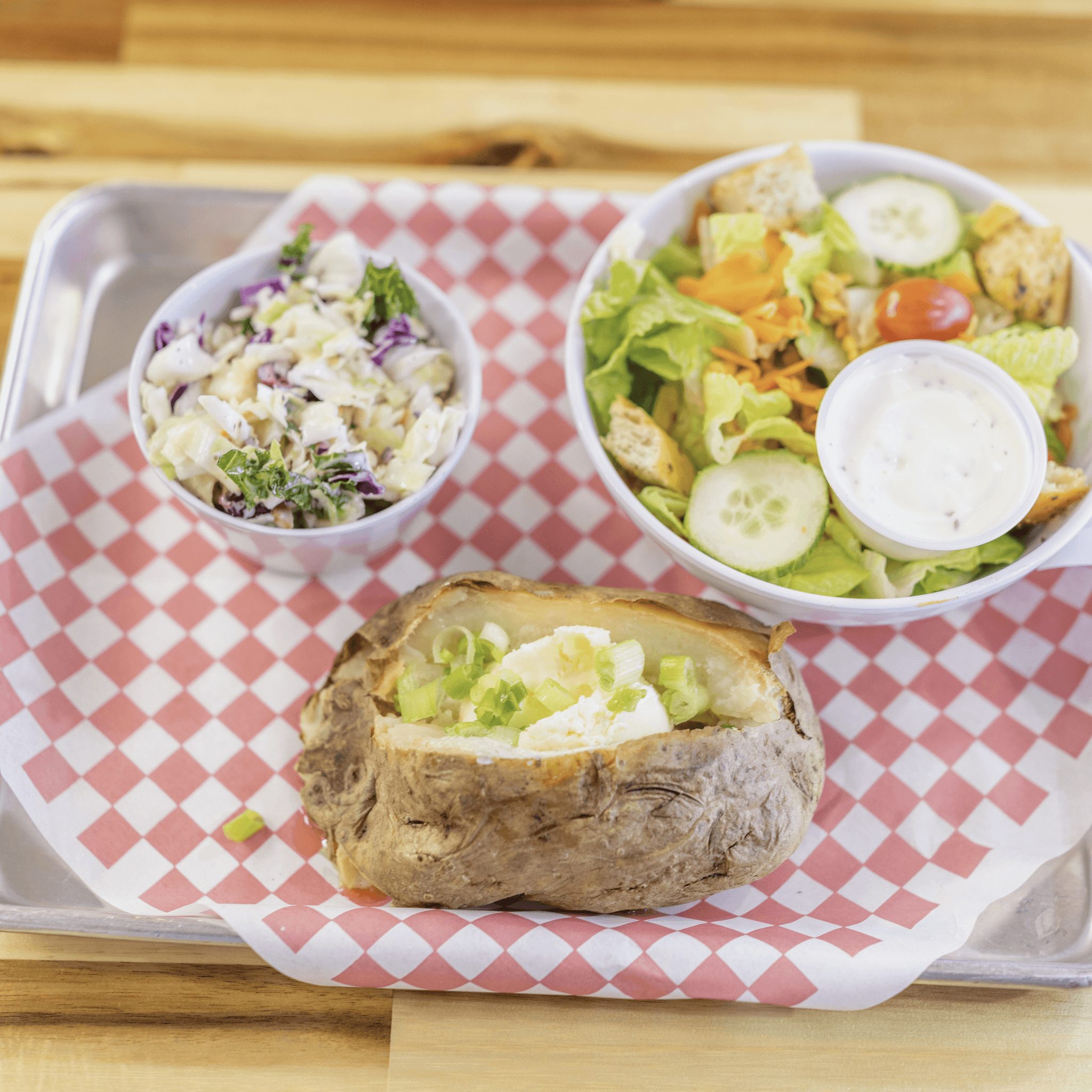 Vegetarian Plate.