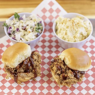 BBQ Pork Slider Plate
